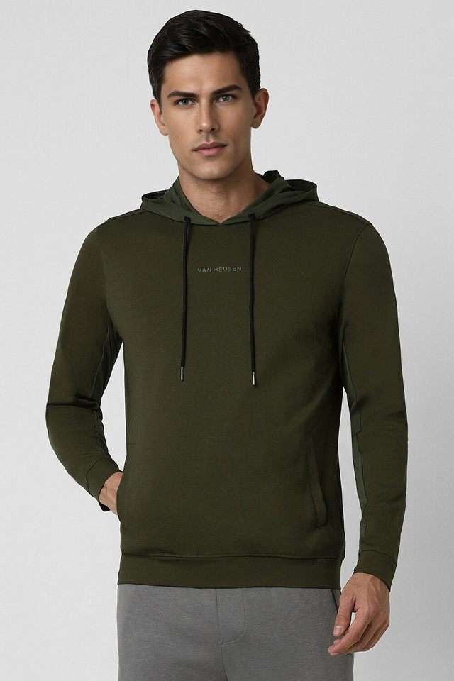 Solid-Cotton-Nylon-Regular-Fit-Men-s-Sweatshirt