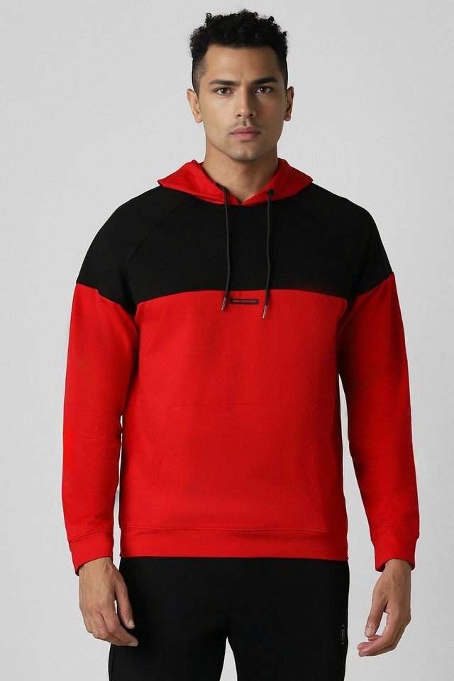 Solid-Cotton-Blend-Regular-Fit-Men-s-Sweatshirt