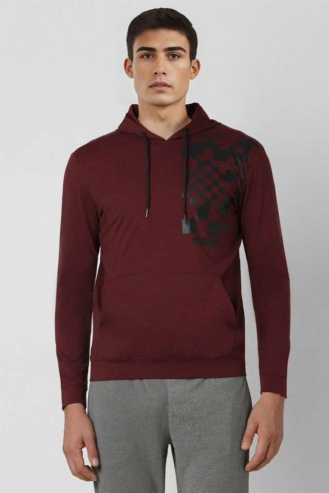 Solid-Cotton-Nylon-Regular-Fit-Men-s-Sweatshirt