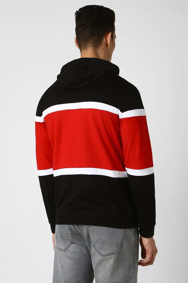 Solid-Cotton-Blend-Regular-Fit-Men-s-Sweatshirt