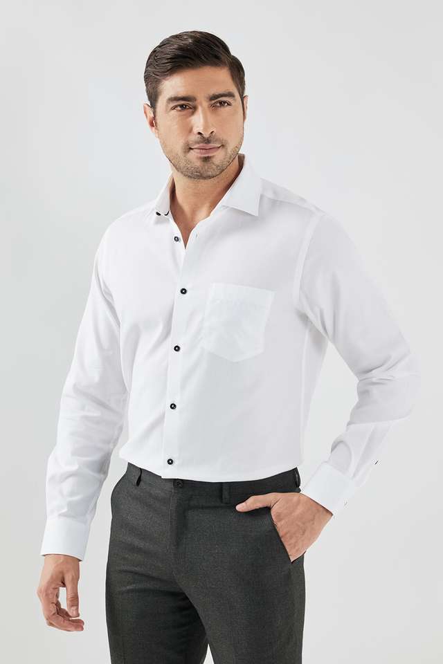 Dobby-Cotton-Slim-Fit-Men-s-Formal-Wear-Shirt