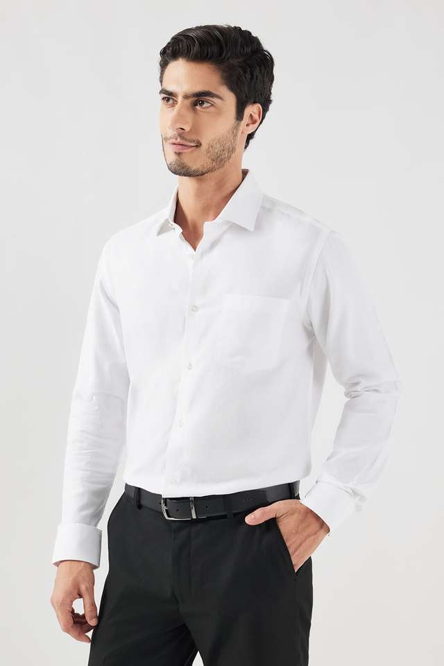 Dobby-Cotton-Slim-Fit-Men-s-Formal-Wear-Shirt