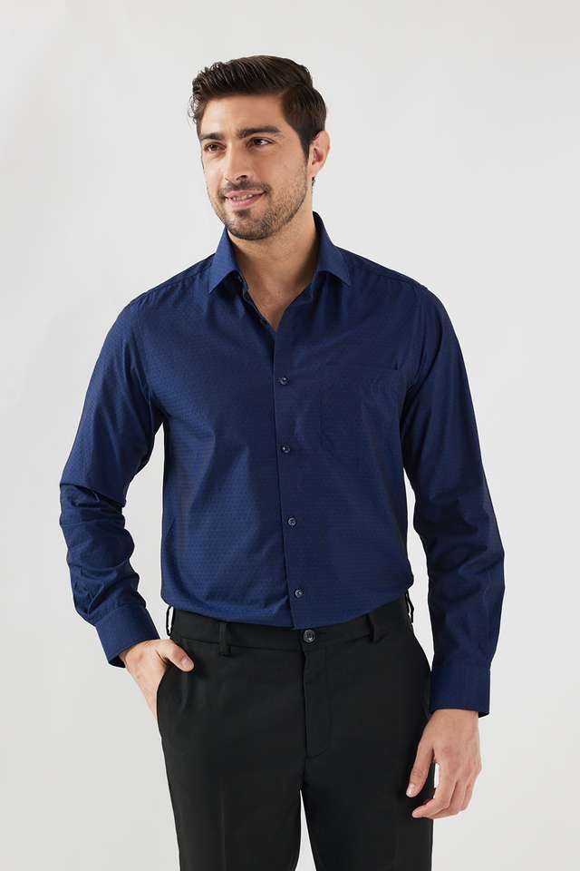 Dobby-Cotton-Slim-Fit-Men-s-Formal-Wear-Shirt
