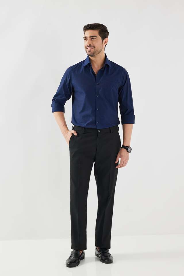 Dobby-Cotton-Slim-Fit-Men-s-Formal-Wear-Shirt