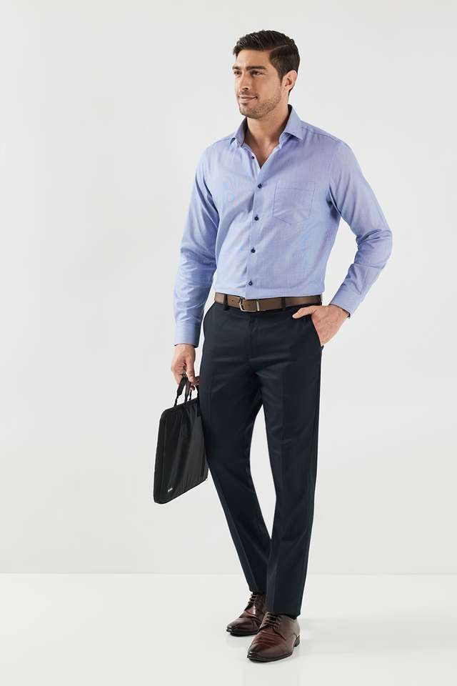 Dobby-Cotton-Slim-Fit-Men-s-Formal-Wear-Shirt