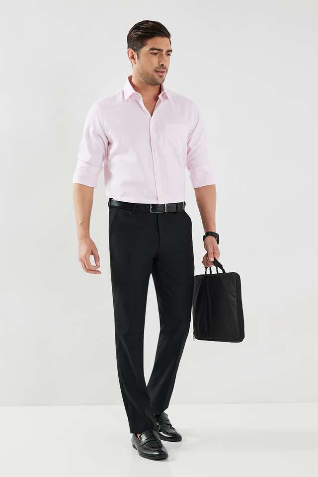 Dobby-Cotton-Slim-Fit-Men-s-Formal-Wear-Shirt