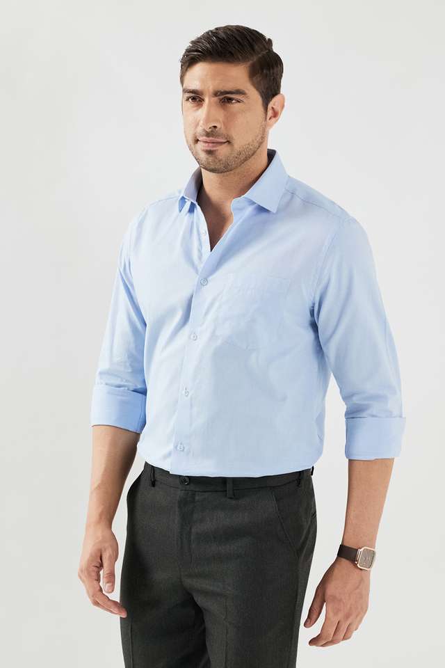Dobby-Cotton-Slim-Fit-Men-s-Formal-Wear-Shirt