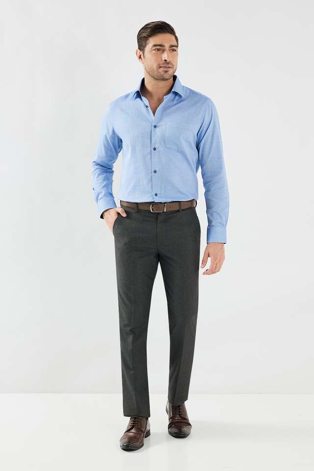 Dobby-Cotton-Slim-Fit-Men-s-Formal-Wear-Shirt