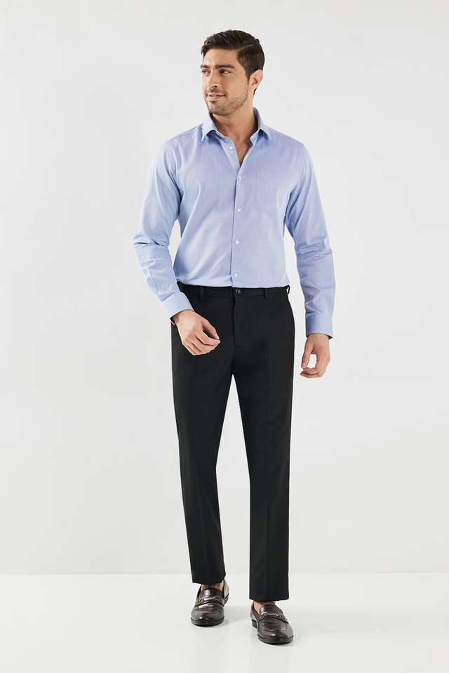Dobby-Cotton-Slim-Fit-Men-s-Formal-Wear-Shirt