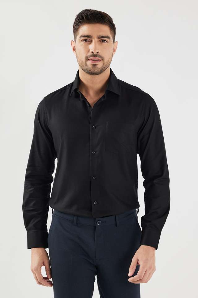Dobby-Cotton-Slim-Fit-Men-s-Formal-Wear-Shirt