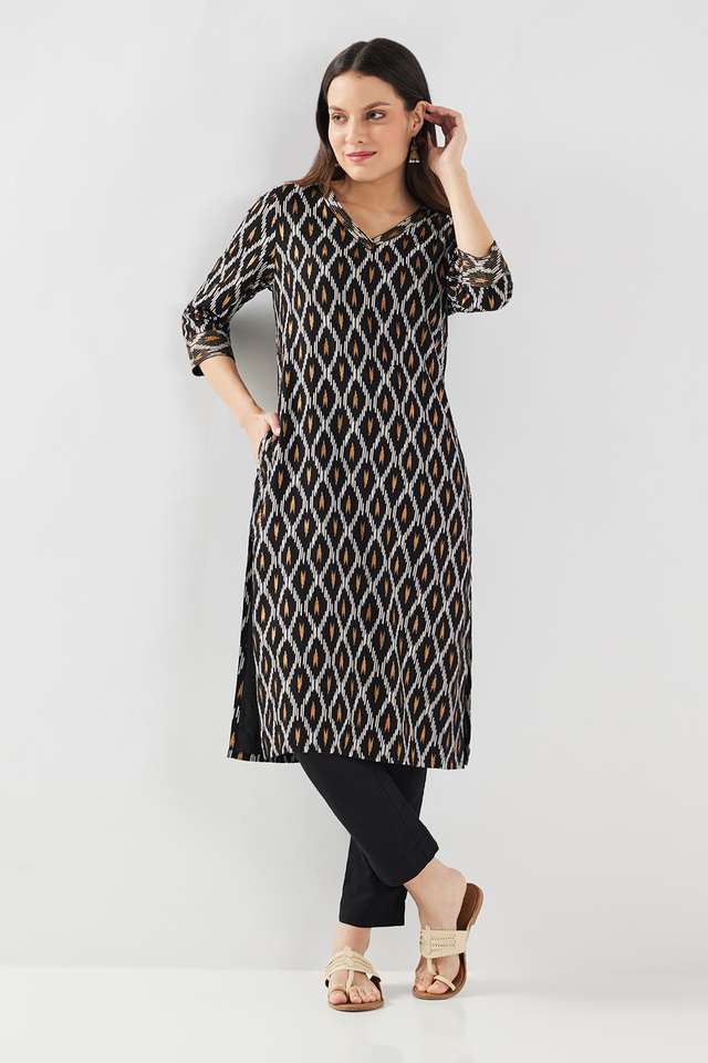 Printed-Rayon-Women-s-Casual-Wear-Kurta