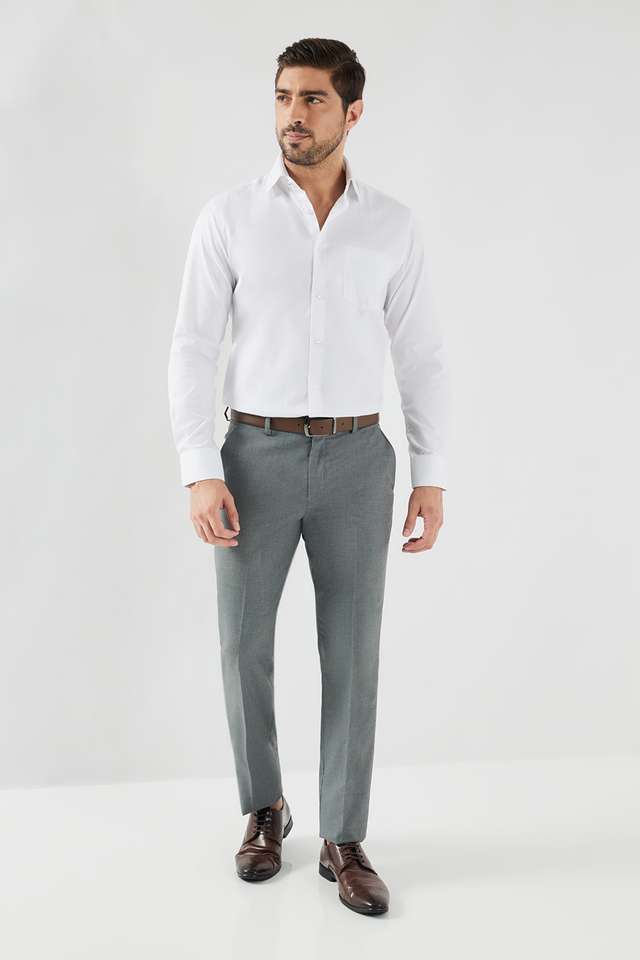 Dobby-Cotton-Blend-Slim-Fit-Men-s-Formal-Wear-Shirt