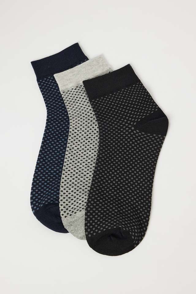 Cotton-Men-s-Ankle-Socks-Assorted-Pack-Of-3