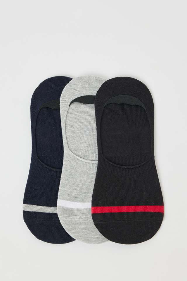Cotton-Men-s-No-Show-Socks-Assorted-Pack-Of-3