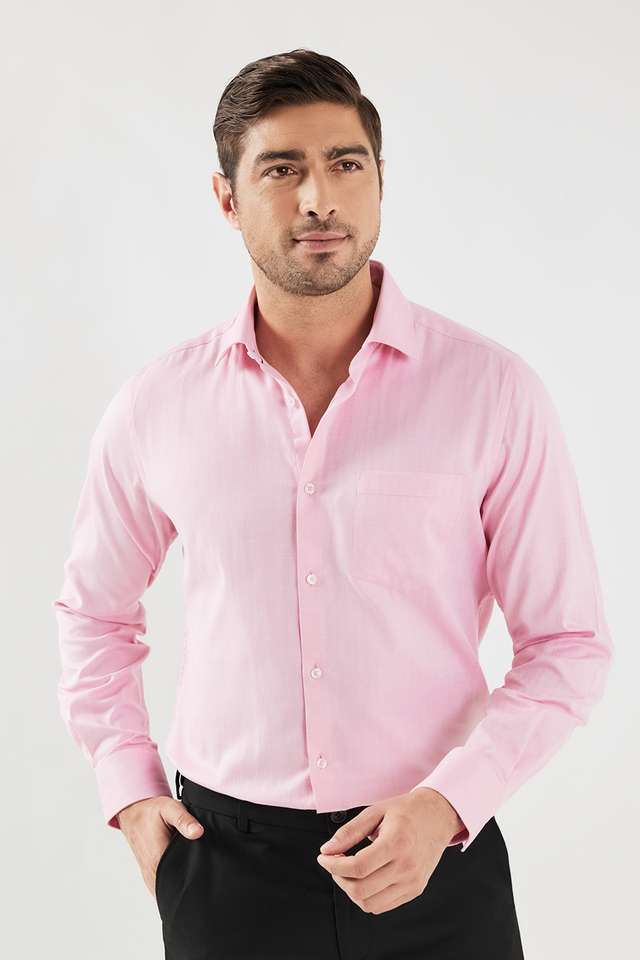 Structured-Cotton-Slim-Fit-Men-s-Formal-Wear-Shirt