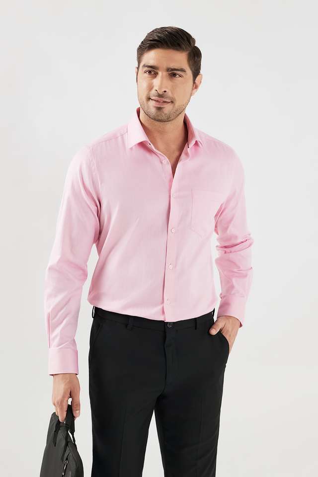 Structured-Cotton-Slim-Fit-Men-s-Formal-Wear-Shirt