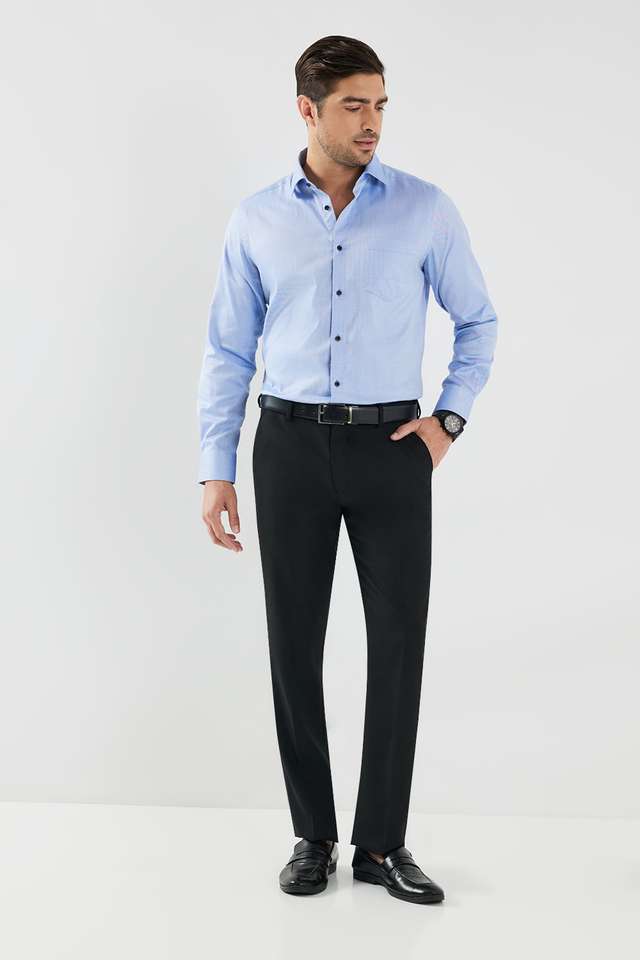 Structured-Cotton-Slim-Fit-Men-s-Formal-Wear-Shirt