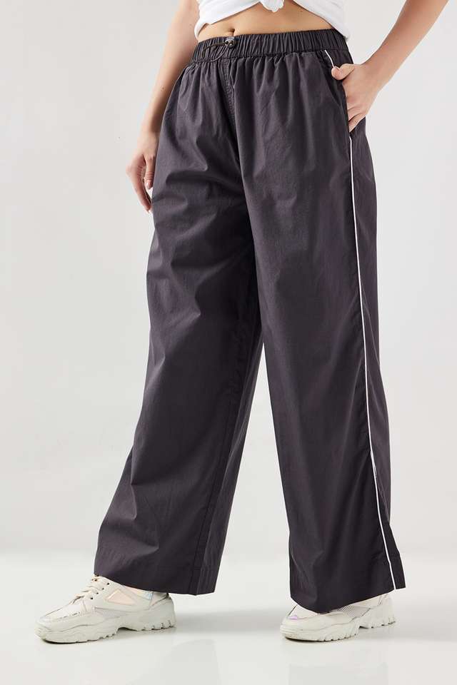 Solid-Full-Length-Cotton-Women-s-Joggers