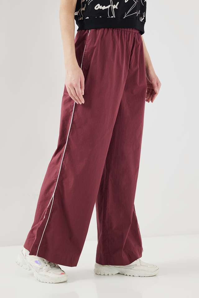 Solid-Full-Length-Cotton-Women-s-Joggers