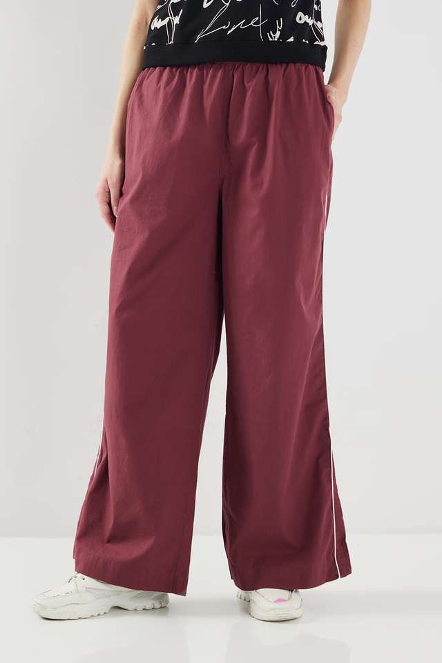 Solid-Full-Length-Cotton-Women-s-Joggers