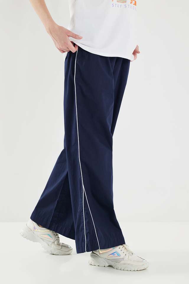 Solid-Full-Length-Cotton-Women-s-Joggers