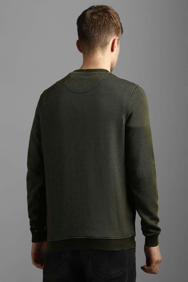 Solid-Cotton-Round-Neck-Men-s-Sweatshirt