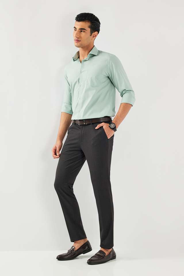 Solid-Cotton-Regular-Fit-Men-s-Formal-Wear-Shirt