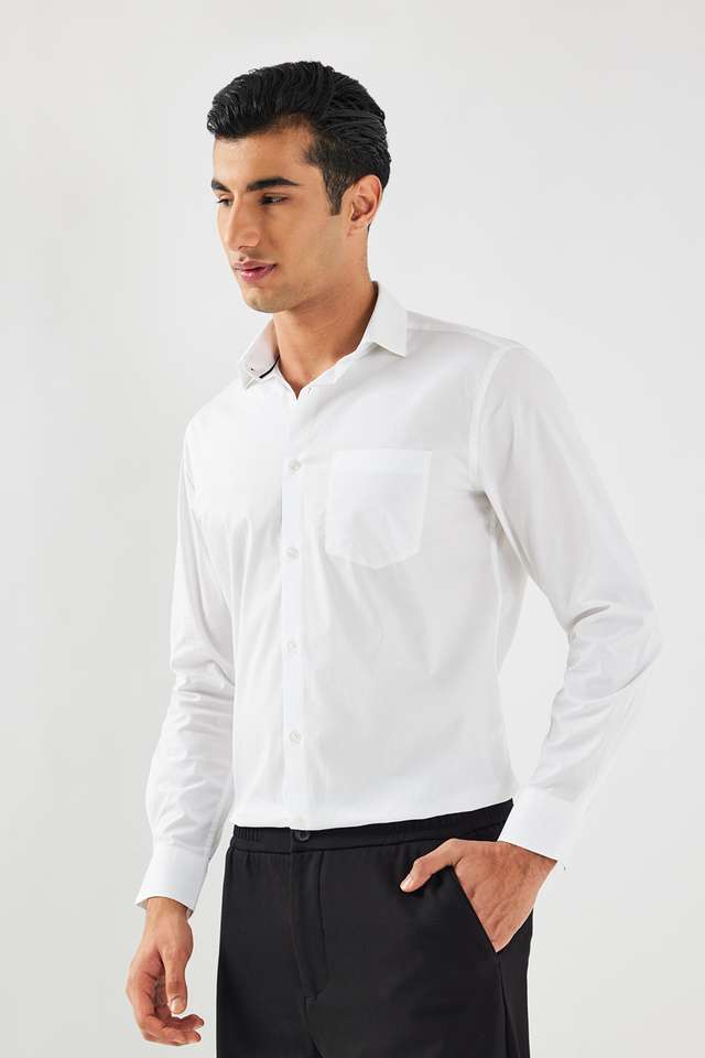 Solid-Cotton-Regular-Fit-Men-s-Formal-Wear-Shirt