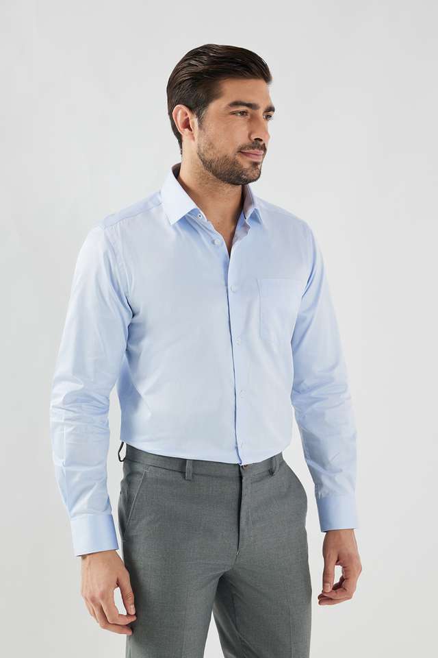 Structured-Cotton-Slim-Fit-Men-s-Formal-Wear-Shirt