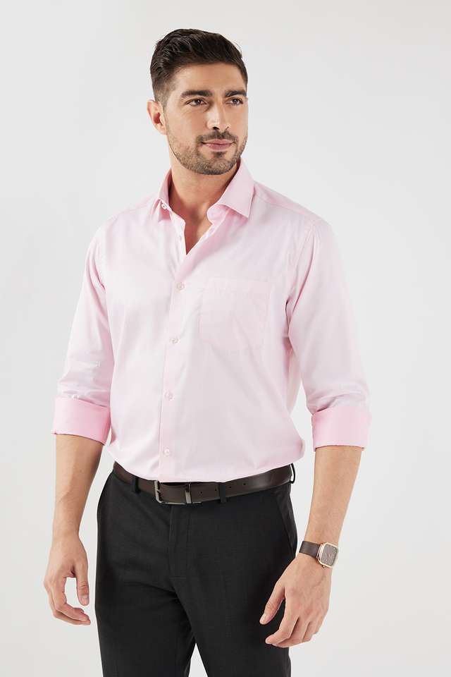 Structured-Cotton-Slim-Fit-Men-s-Formal-Wear-Shirt