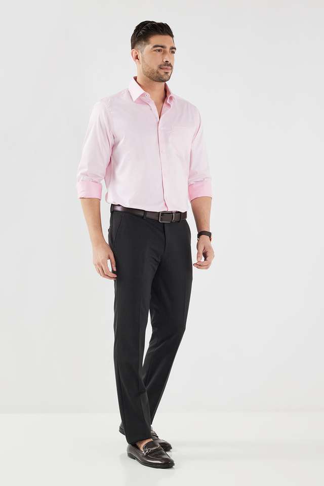 Structured-Cotton-Slim-Fit-Men-s-Formal-Wear-Shirt
