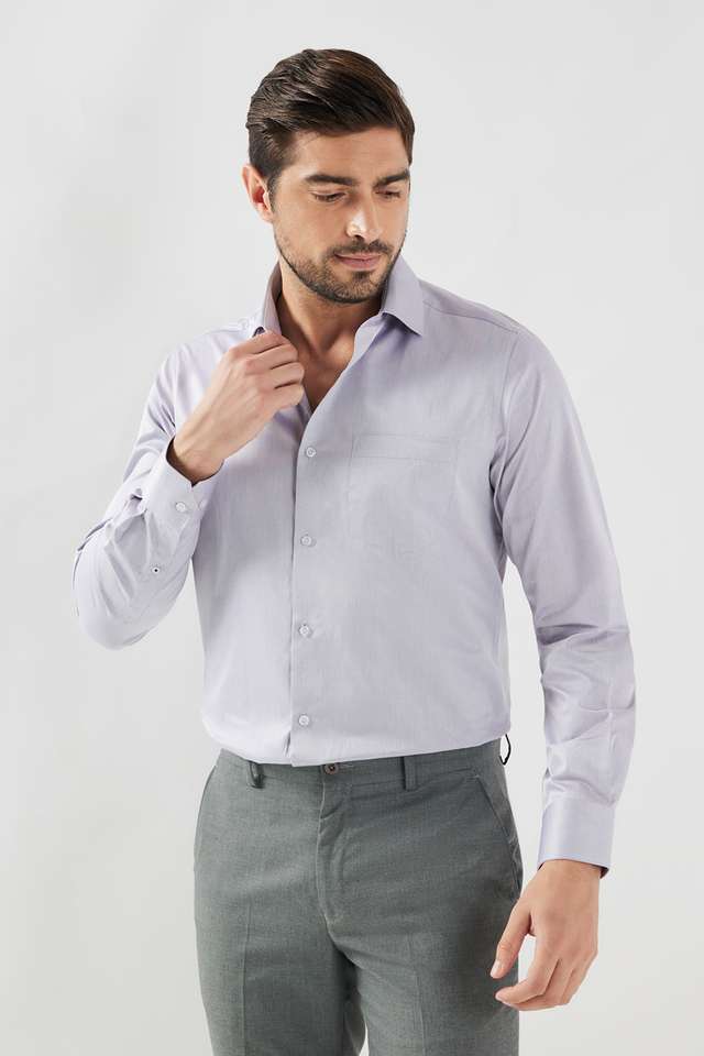 Structured-Cotton-Slim-Fit-Men-s-Formal-Wear-Shirt