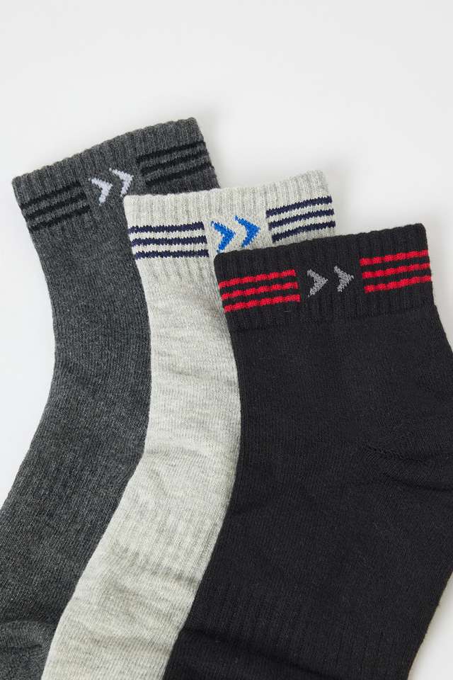 Cotton-Men-s-Ankle-Socks-Assorted-Pack-Of-3