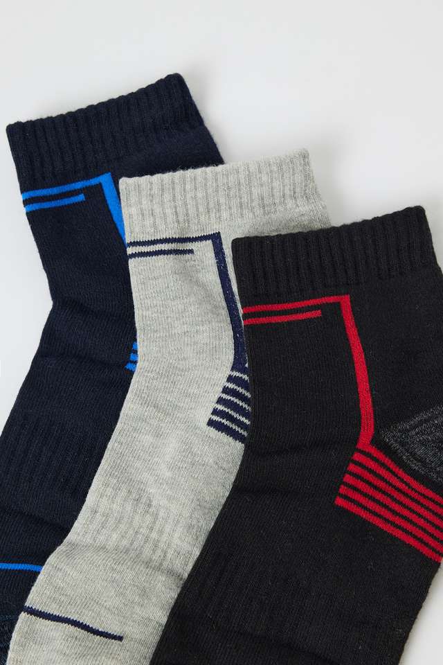 Cotton-Men-s-Ankle-Socks-Assorted-Pack-Of-3