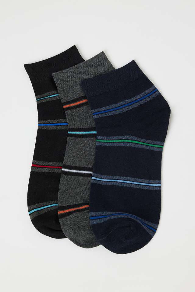 Cotton-Men-s-Ankle-Socks-Assorted-Pack-Of-3