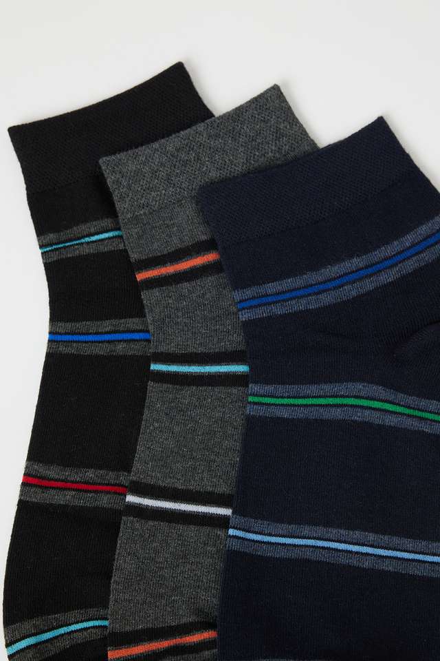 Cotton-Men-s-Ankle-Socks-Assorted-Pack-Of-3