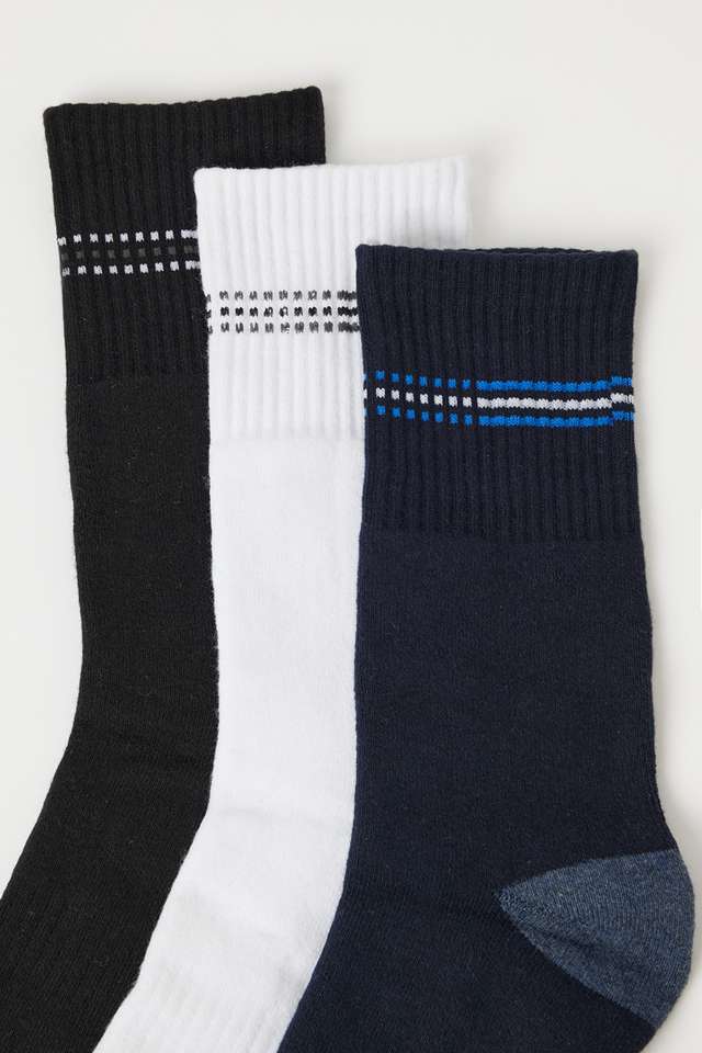 Cotton-Men-s-Crew-Socks-Assorted-Pack-Of-3