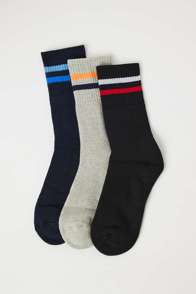 Cotton-Men-s-Crew-Socks-Assorted-Pack-Of-3