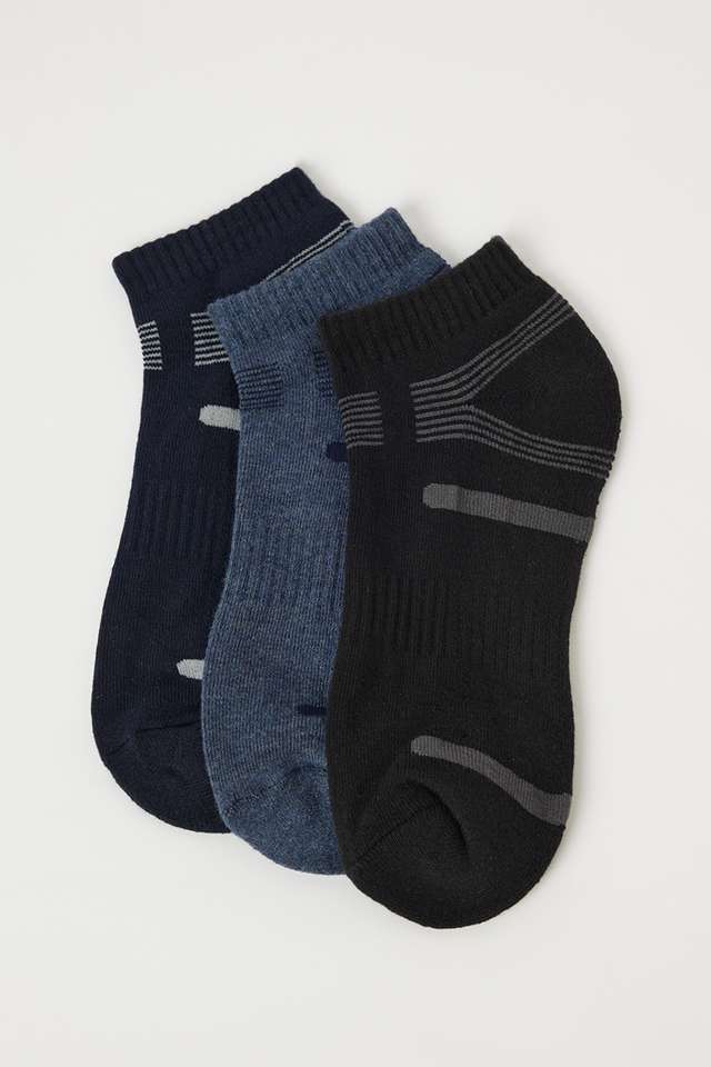 Cotton-Men-s-No-Show-Socks-Assorted-Pack-Of-3