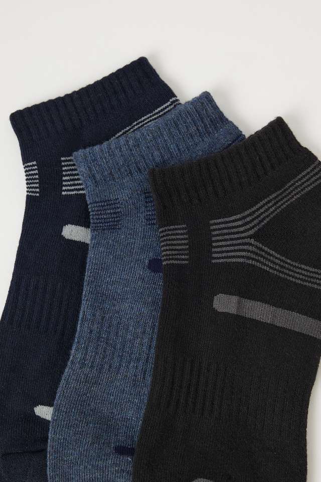 Cotton-Men-s-No-Show-Socks-Assorted-Pack-Of-3