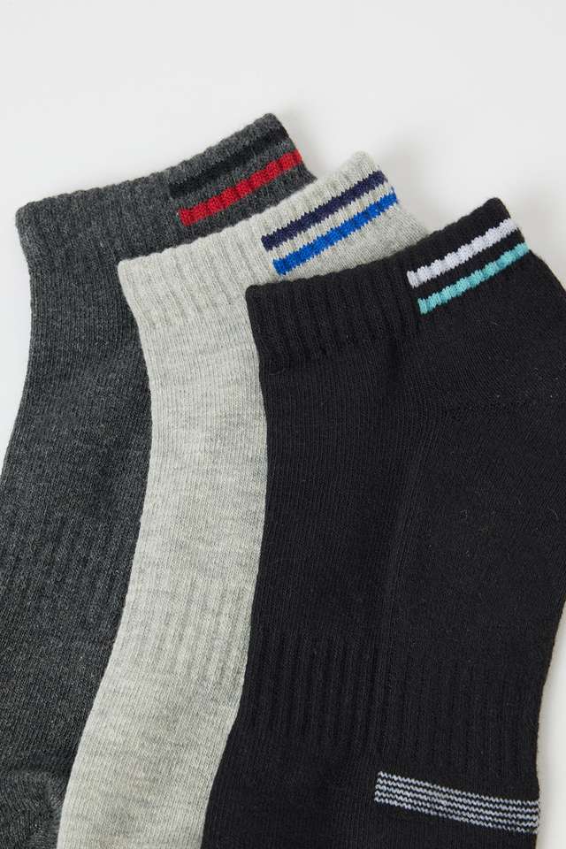 Cotton-Men-s-No-Show-Socks-Assorted-Pack-Of-3