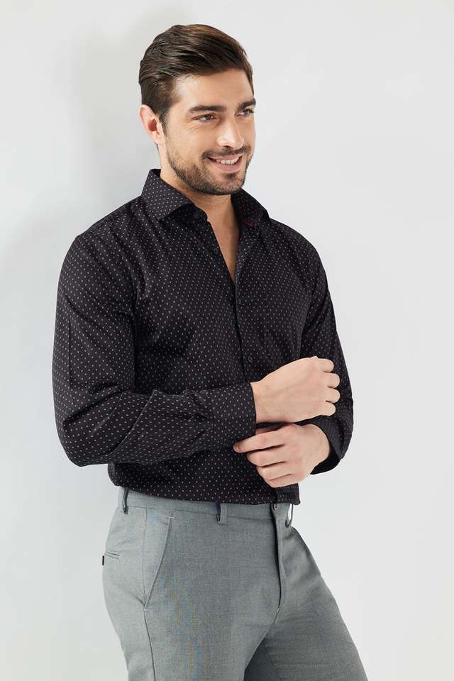 Printed-Cotton-Slim-Fit-Men-s-Formal-Wear-Shirt