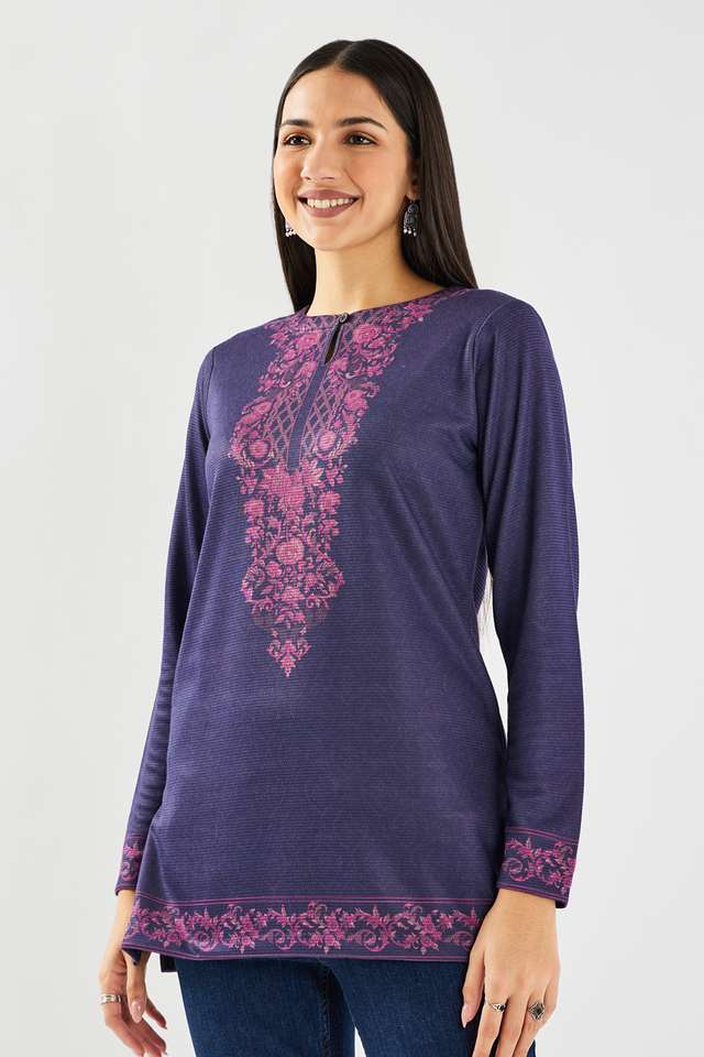 Printed-Polyester-Women-s-Tunic