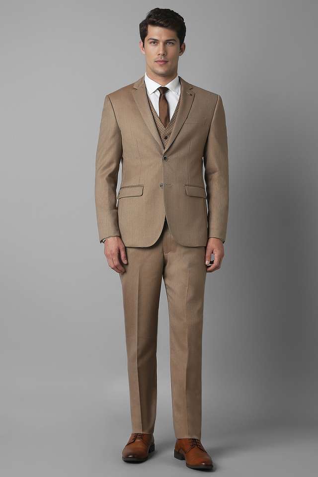 Textured-Blended-Fabric-Slim-Fit-Men-s-Formal-Wear-Suit