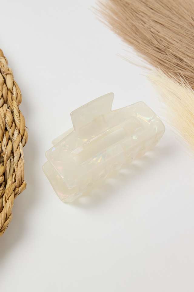 Hair-Cluthcher---White