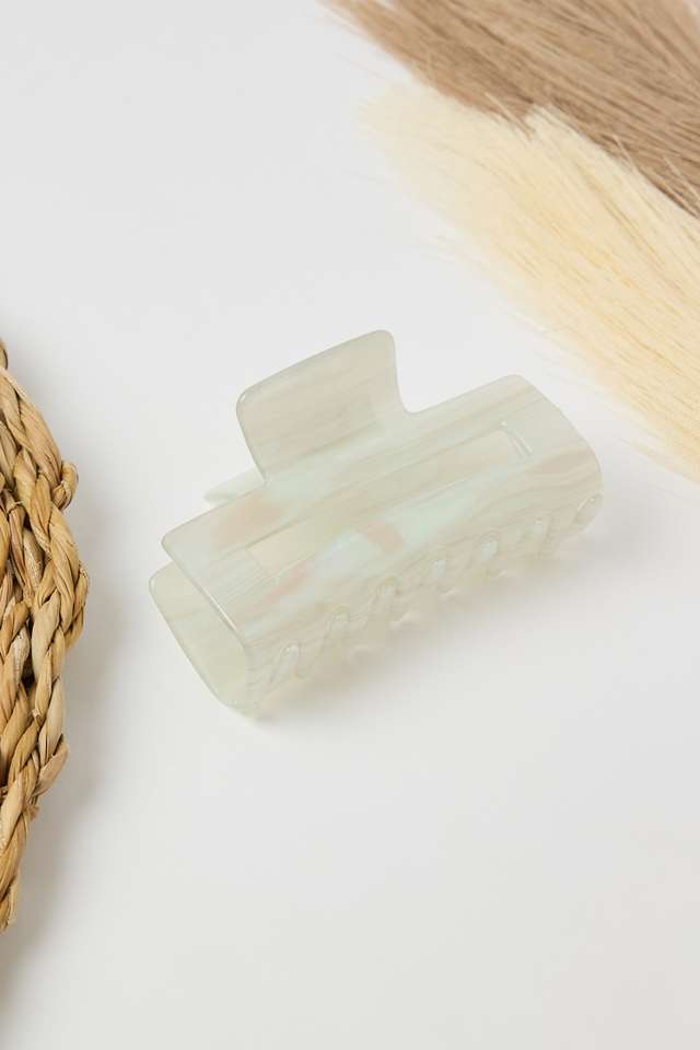 Hair-Cluthcher---White
