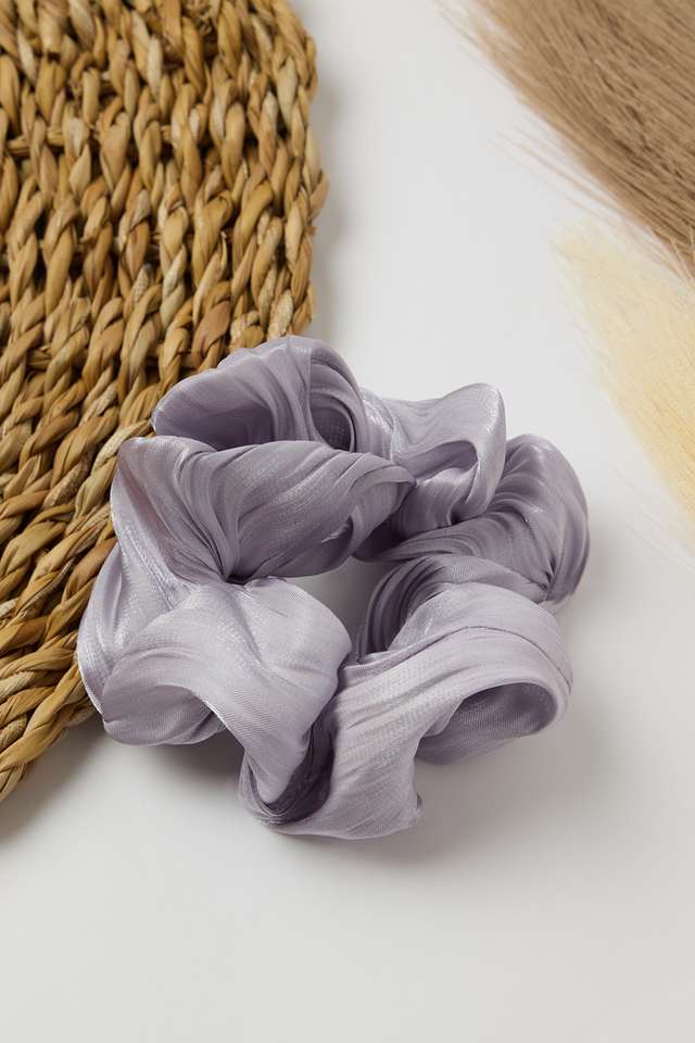Hair-Scrunchy---Grey
