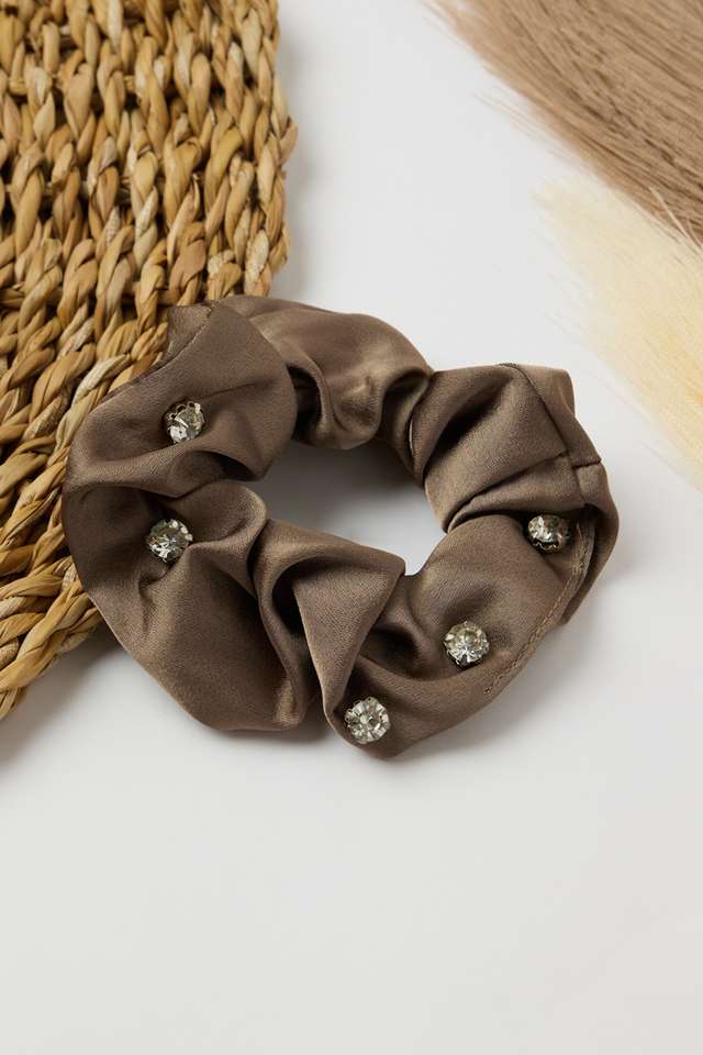 Hair-Scrunchy---Green