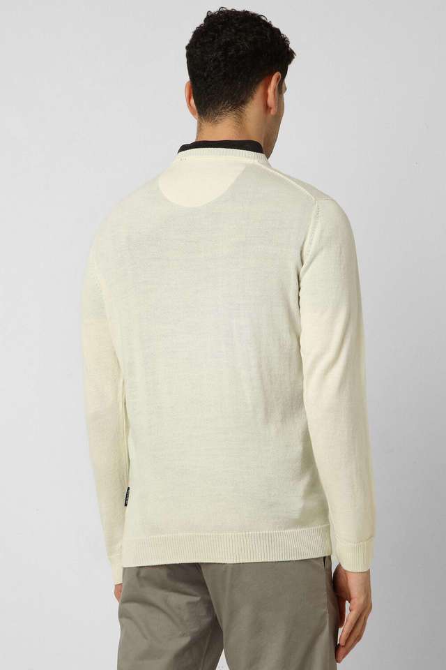 Textured-Blended-Fabric-Regular-Fit-Men-Sweater