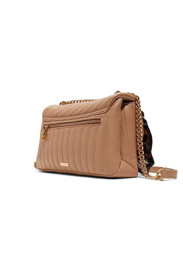 Feminine-Synthetic-Twisted-Clasp-Closure-Women-s-Sling-Bag